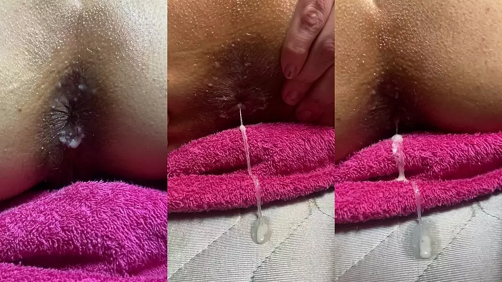 anal creampie squirt :p asshole close up