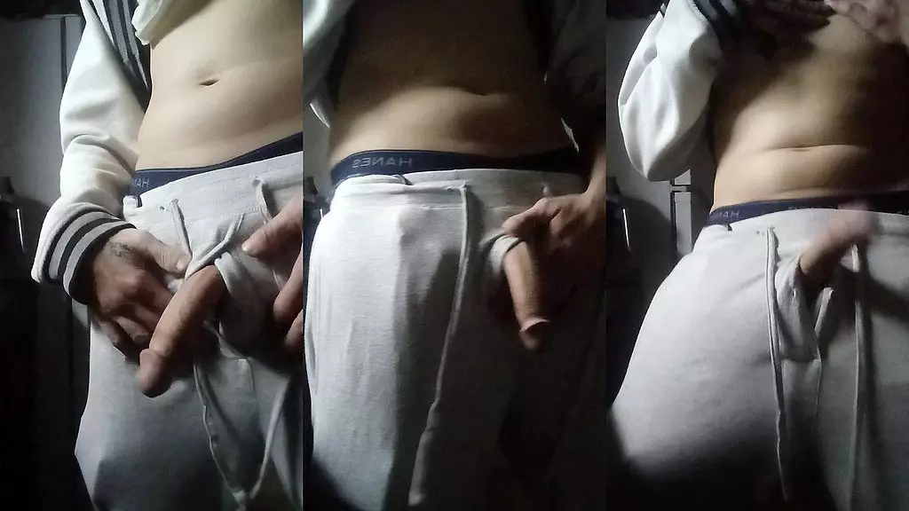 swinging my big limp cock