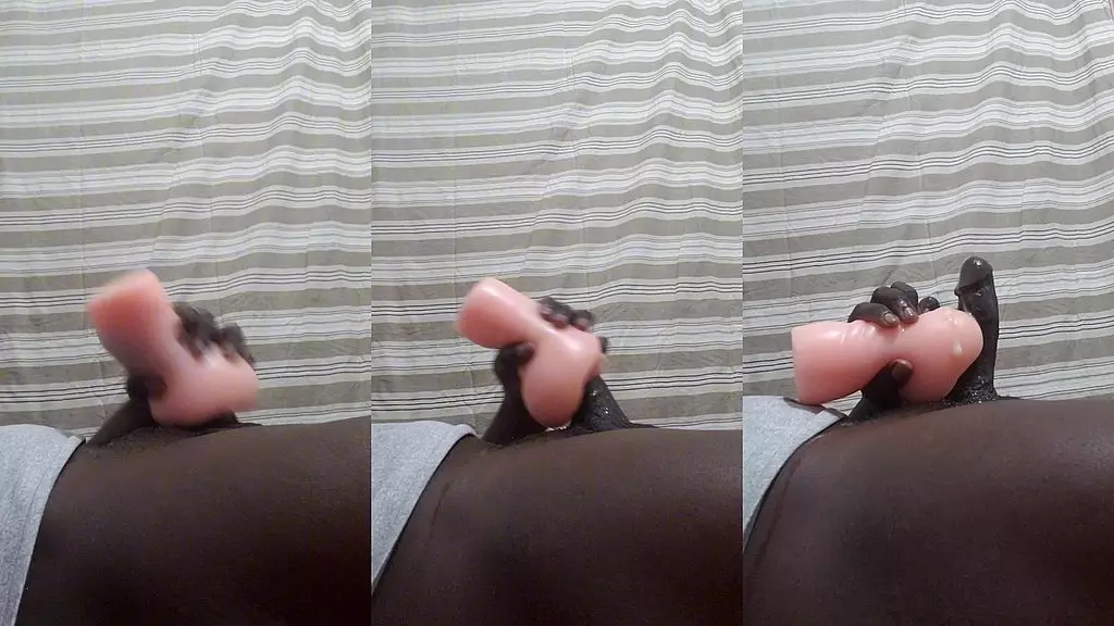 my dildo making me cum