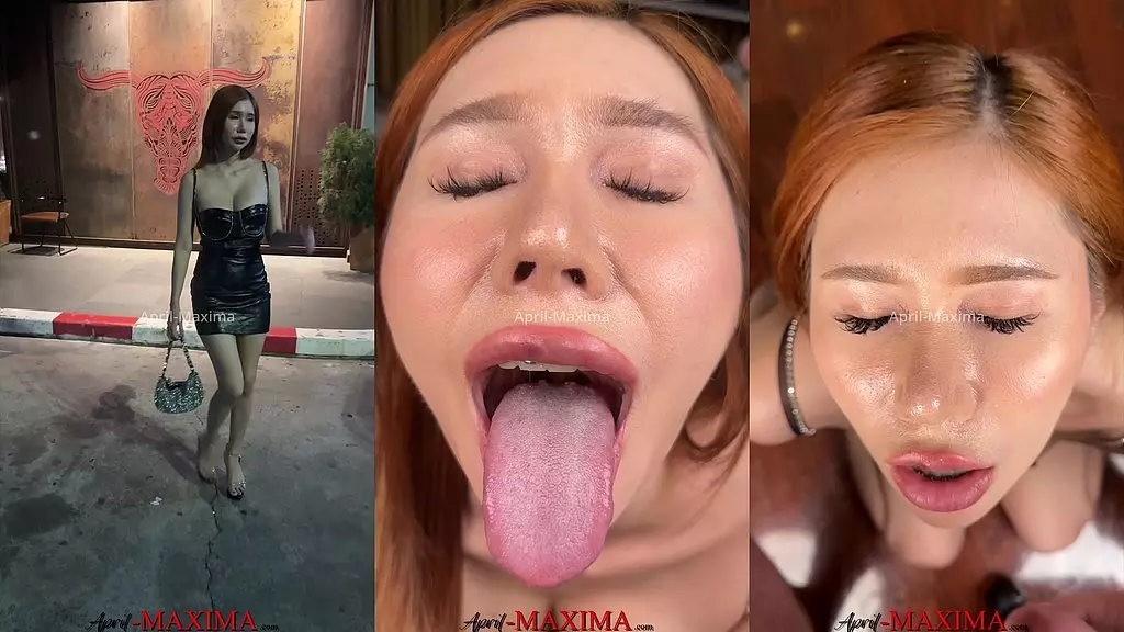 japanese street whore april-maxima gives her costumer a blowjob with cum in mouth