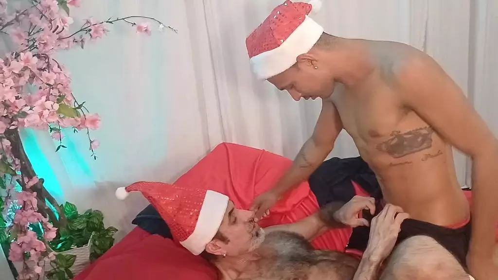 papai noel trouxe seu presente no saco pra mim