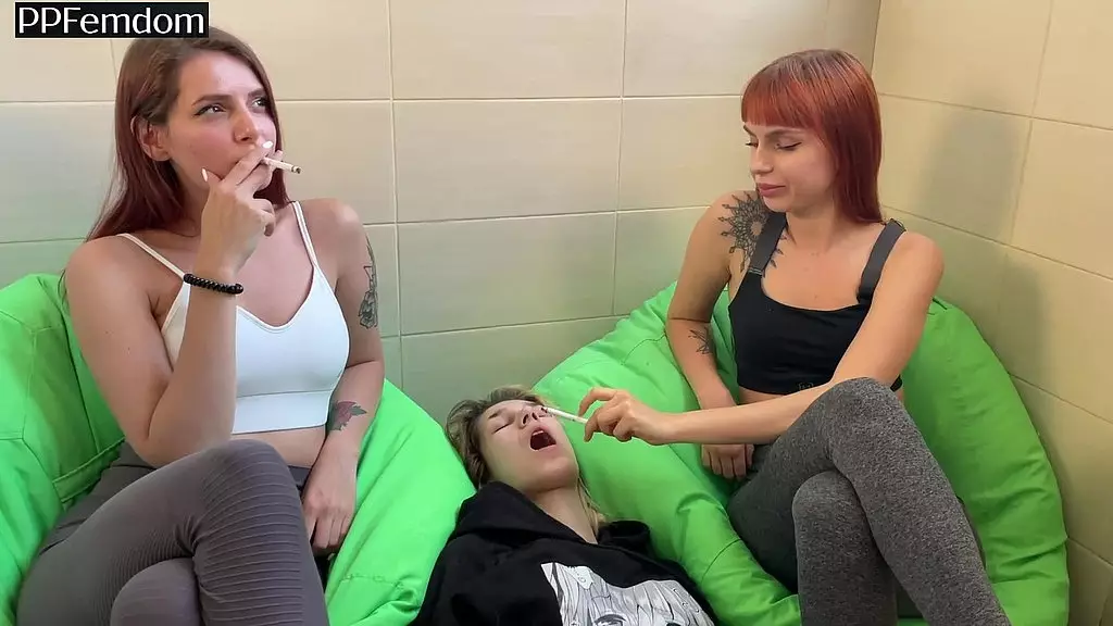 amateur lezdom human ashtray humiliatrix and smoking fetish