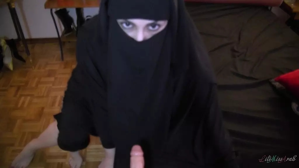 hijab pov footjob game