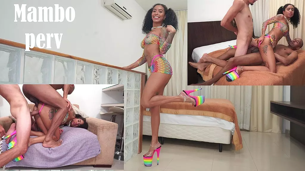 ariella ferraz gets fucked by 2 very big cocks (dp, anal, monster cocks, gapes, 2on1, gapes, ebony) ob174