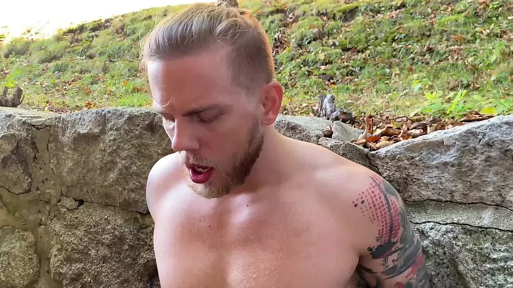 roman todd and steve rickz hooking up in a park - hardcore anal fucking