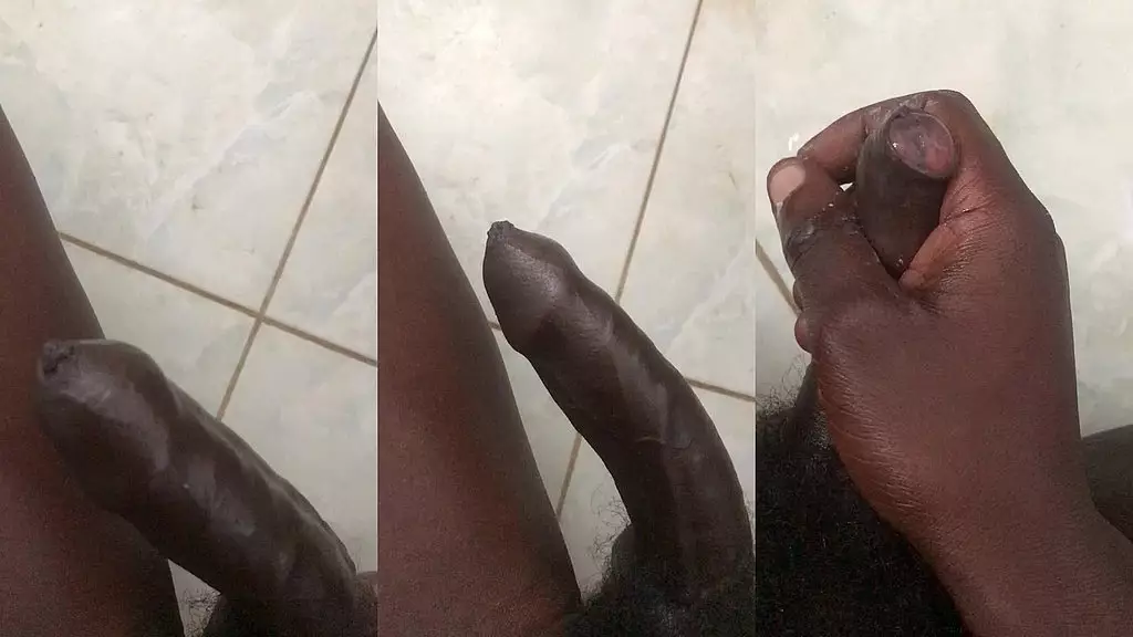 oiled hard dick