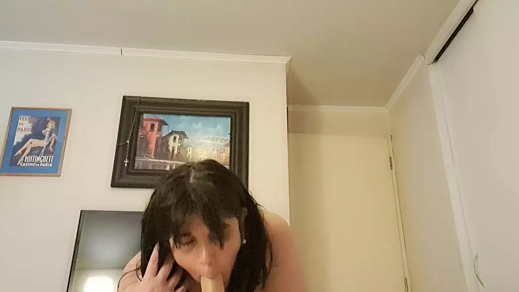 milf naked after shower and blowjob roleplay